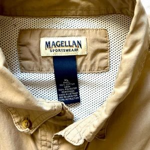 Magellan men’s XL long sleeve outdoors shirt Preowned